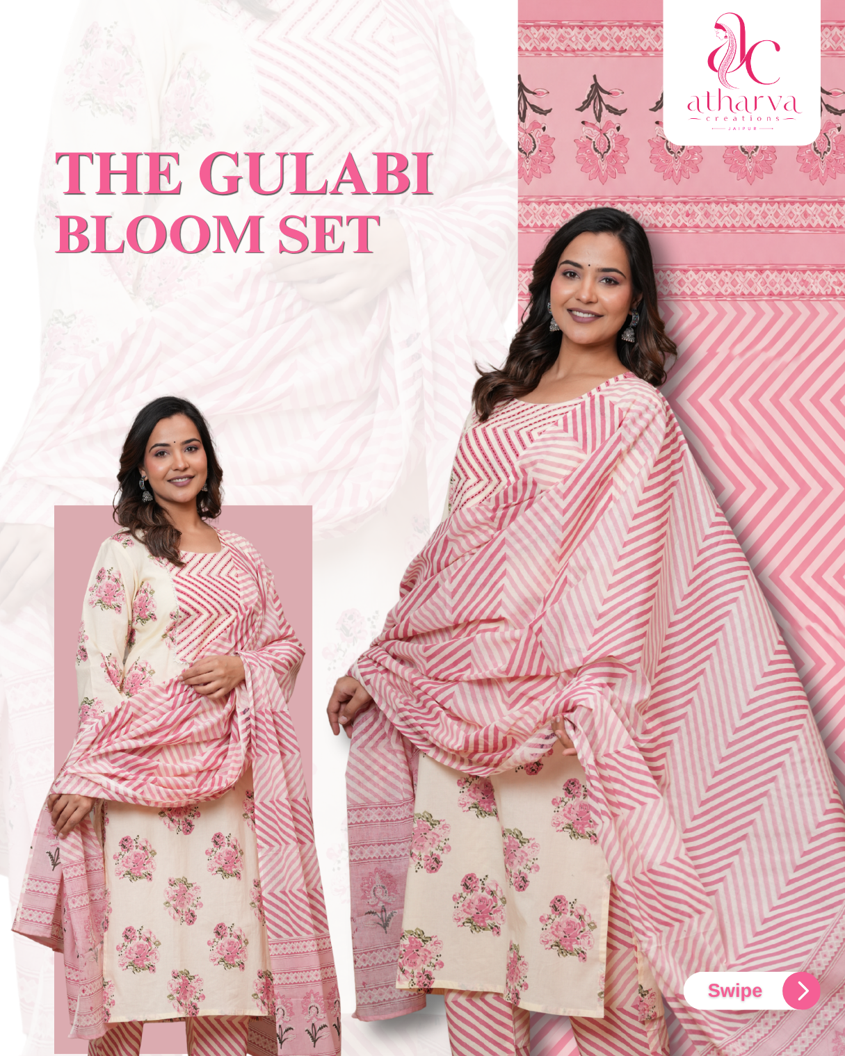The Gulabi Bloom Set