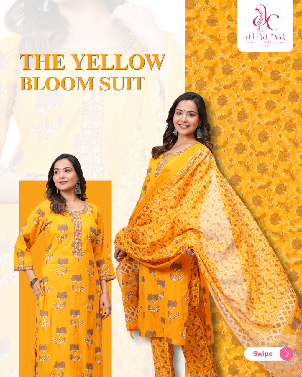 The Yellow Bloom Suit Set