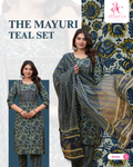 The Mayuri Teal Set