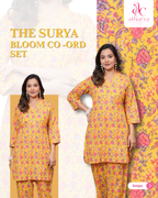 Women's Surya Bloom Floral Printed Co-Ord Set
