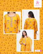 The Yellow Bloom Suit Set