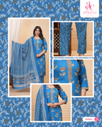 Royal Blue Neelam Set
