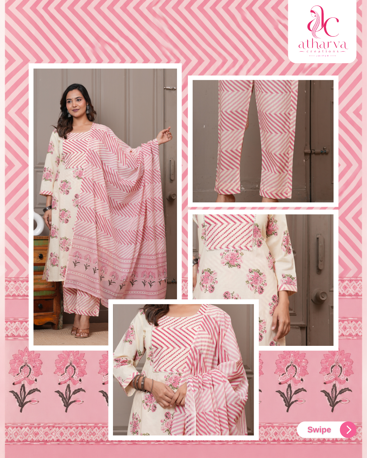 The Gulabi Bloom Set