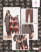 The Trikona Motif Suit Set