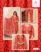 Rudrani Rust Set
