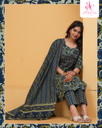 The Mayuri Teal Set