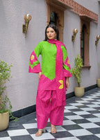 Lahriya Farshi Cotton Suit Set