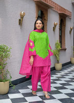 Lahriya Farshi Cotton Suit Set