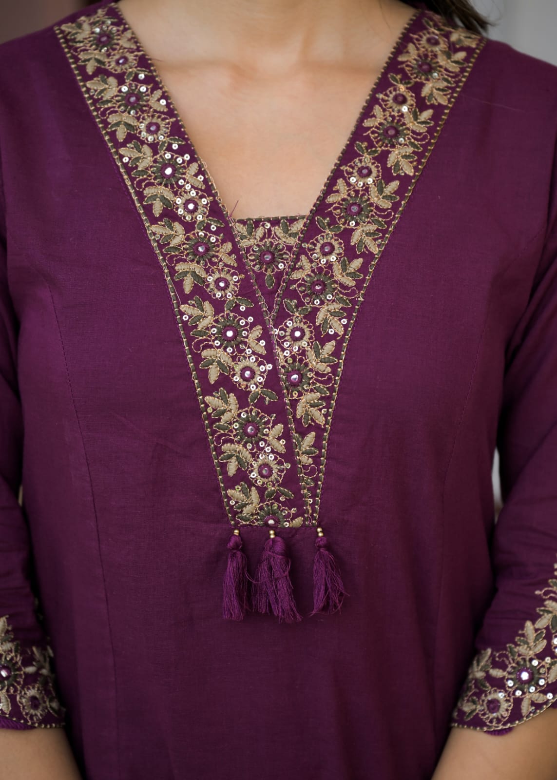 Royal Embroidered Anarkali Suit Set | Luxury Ethnic Wear
