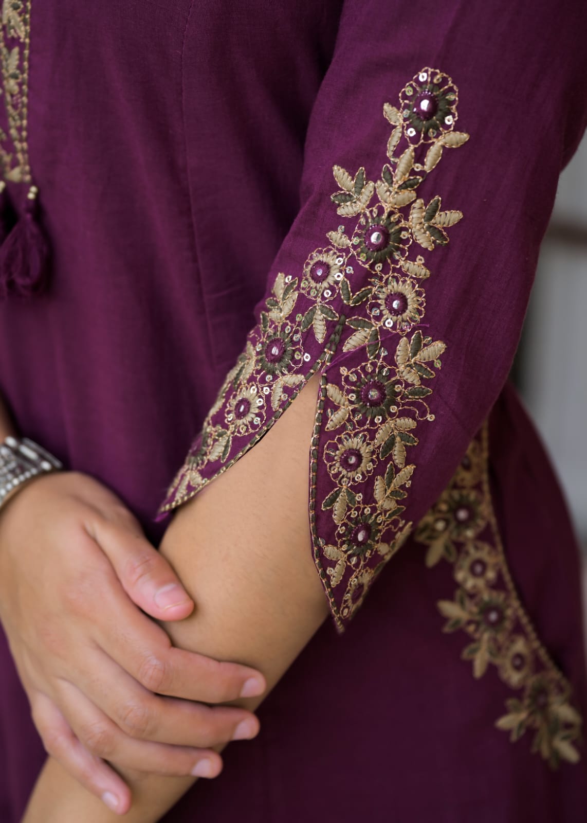 Royal Embroidered Anarkali Suit Set | Luxury Ethnic Wear